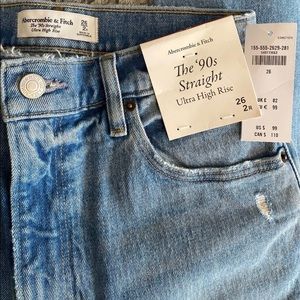 90s Straight Ultra High Rise Jeans